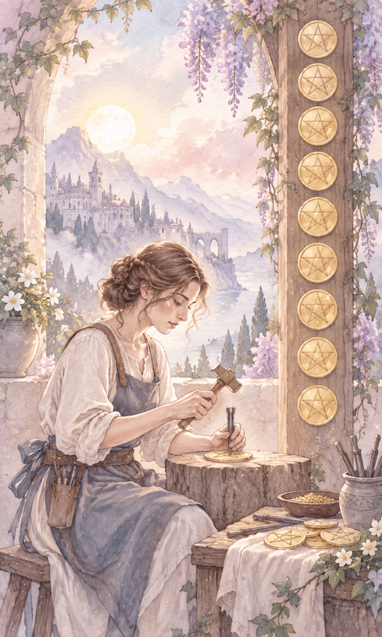8 of Pentacles