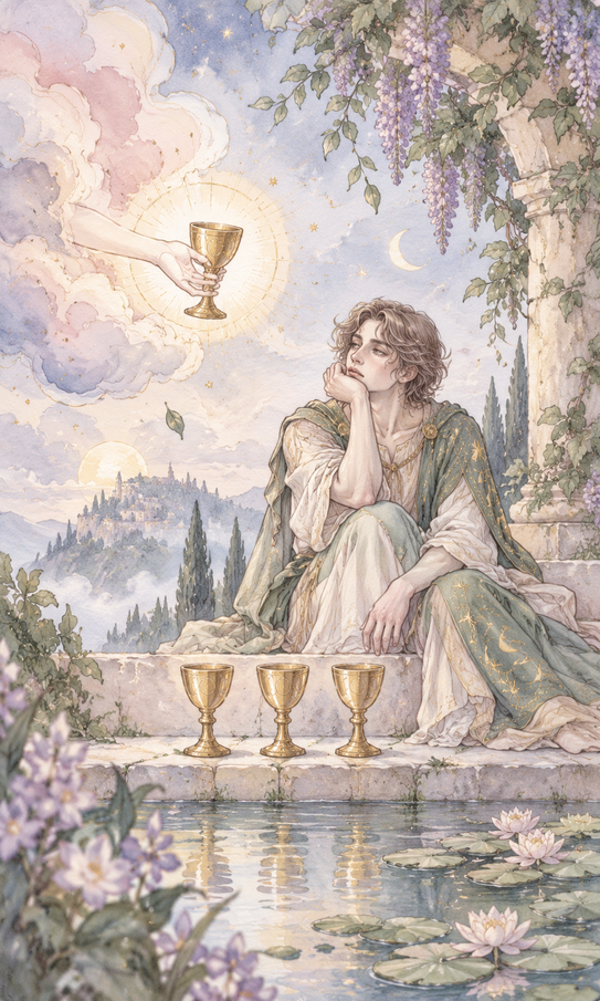 4 of Cups