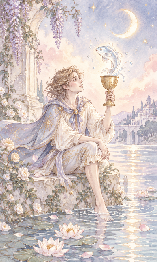 Page of Cups