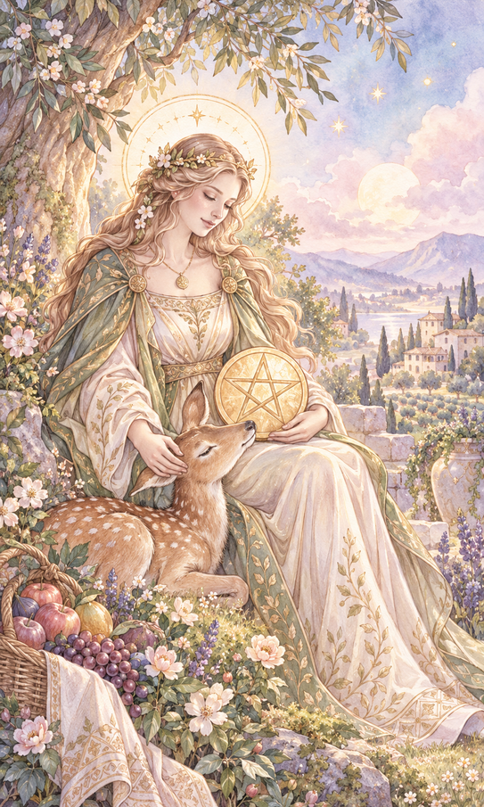 Queen of Pentacles