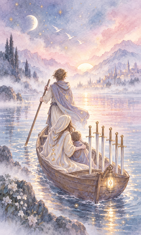6 of Swords