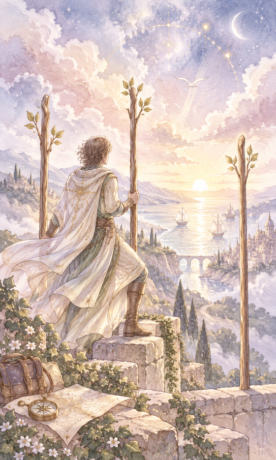 3 of Wands