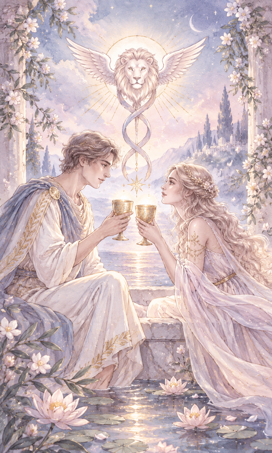 2 of Cups